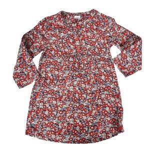 Gap Red Floral Nightgown size 3T